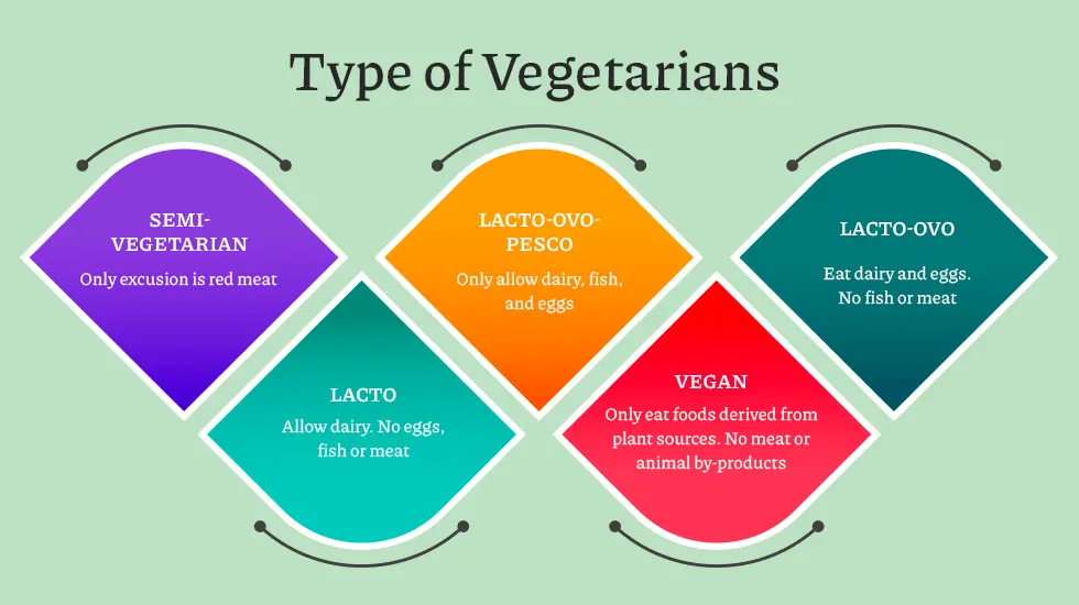 Types Of Vegetarian - Be Veganism